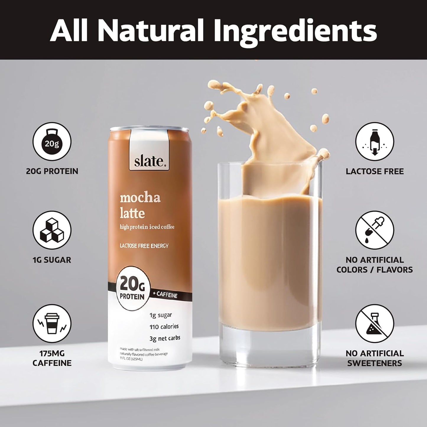 Slate Milk - High Protein Iced Coffee